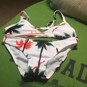 Tropical swimsuit